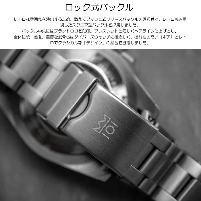 HYAKUICHI ヒャクイチ 腕時計 メンズ スイープセコンド ダイバーズ