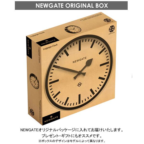 ニューゲート 掛け時計 おしゃれ 時計 音がしない ブラック 壁掛け時計 時計 インテリア 家具 リビング 一人暮らし ラゲッジ LUGG390K｜cameron｜05