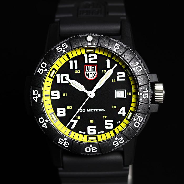 LUMINOX ルミノックス 0320シリーズ レザーバック シータートル