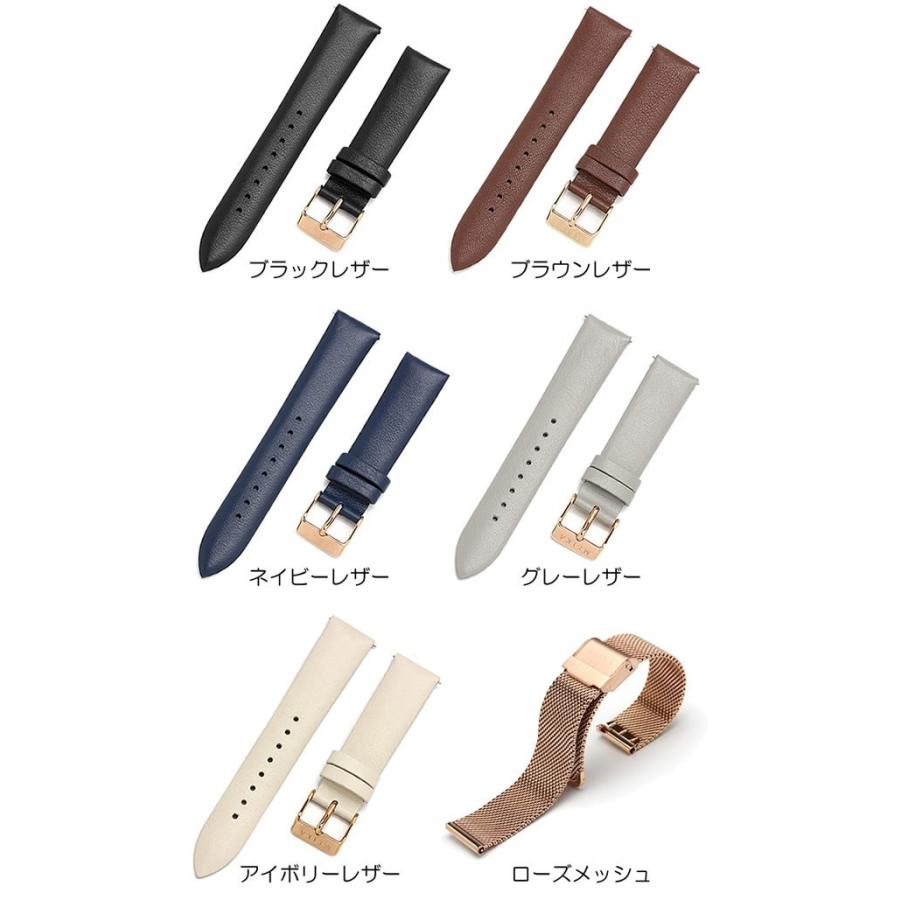 MEIKA 腕時計 替えベルト 18mm幅 レザー メッシュ 時計ベルト 腕時計