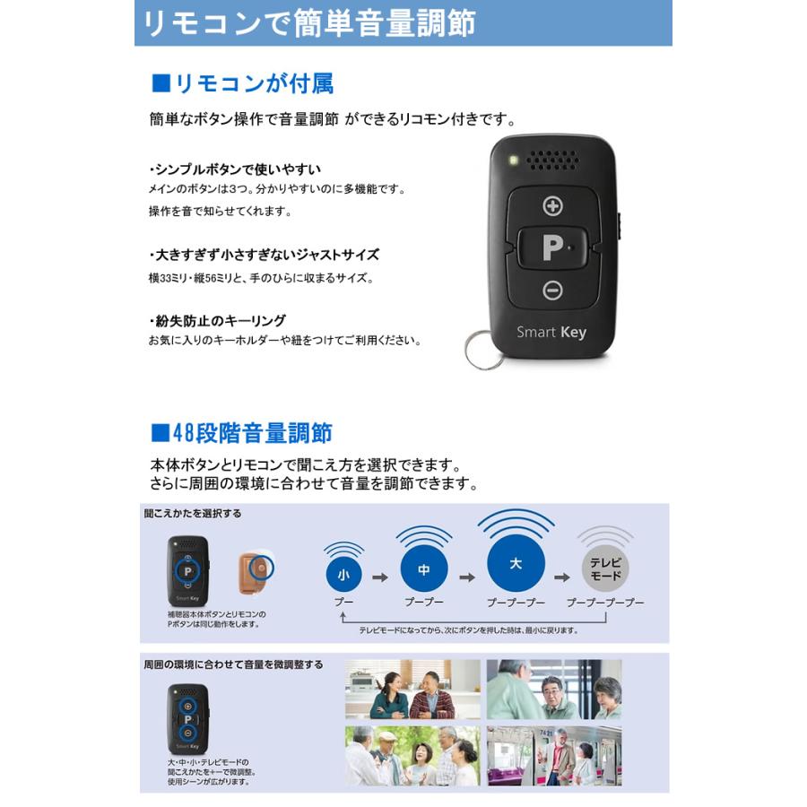 ONKYO（オンキヨー） 補聴器 オンキョー リモコン付き 耳穴型 デジタル