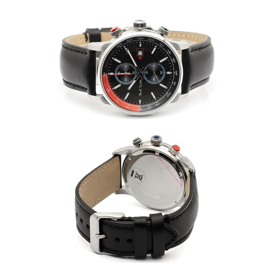 Paul Smith ポールスミス 腕時計 メンズ クロノグラフ 革ベルト レザー ブランド ウォッチ PS0110019