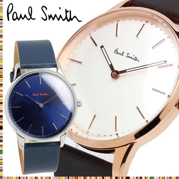 ポールスミス Paul Smith 腕時計 メンズ 革ベルト 子牛革 Unisex Slim