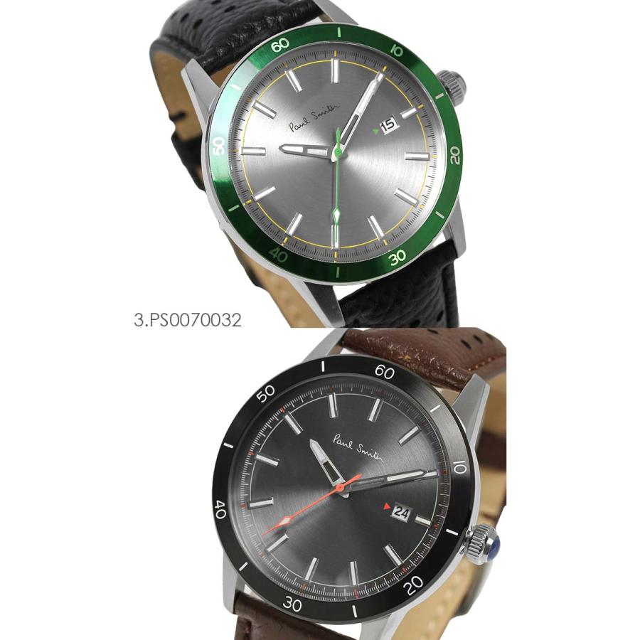 Paul Smith（ポール・スミス） 腕時計 メンズ 革ベルト 43mm レザー
