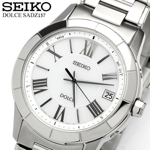翌日配送可 Seiko セイコー Dolce 電波ソーラー 腕時計 メンズ チタン 10気圧防水 カレンダー Sadz157 大量購入 Bitcoinbro 4mybooking Com
