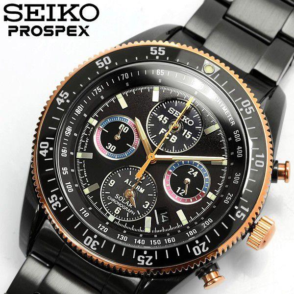 SEIKO/セイコー PROSPEX プロスペックス メンズ クロノグラフ 腕時計 スピードマスターFCバルセロナ公式限定 SBDL017 ウォッチ(18431円)