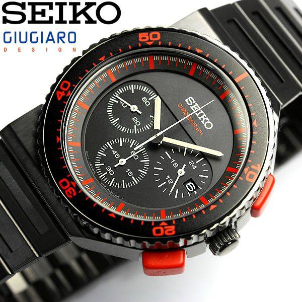 セイコー スピリット 腕時計 メンズ ジウジアーロ 限定モデル クロノグラフ SEIKO SCED003｜cameron