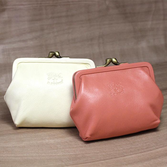 IL BISONTE（イルビゾンテ） 小銭入れ コインケース がま口 財布 本革