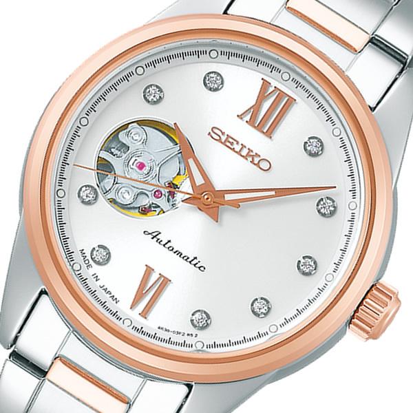 SEIKO セイコー ペアウォッチ 腕時計 セレクション MECHANICAL メカニカル 自動巻 スワロフスキー SCVE049 SSDE010｜cameron｜05