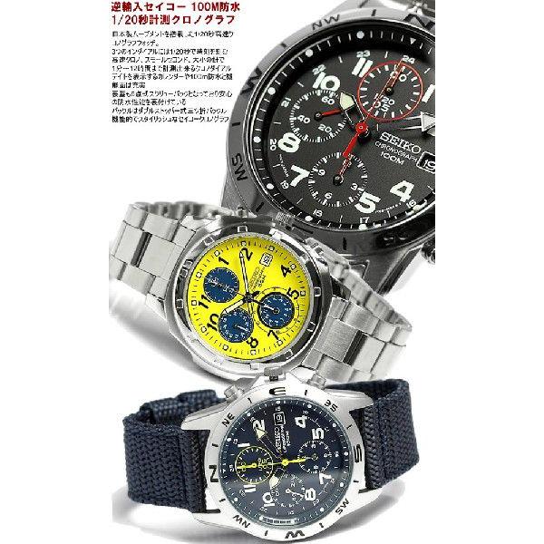 SEIKO セイコー 逆輸入 クロノグラフ メンズ 腕時計 人気 ブランド