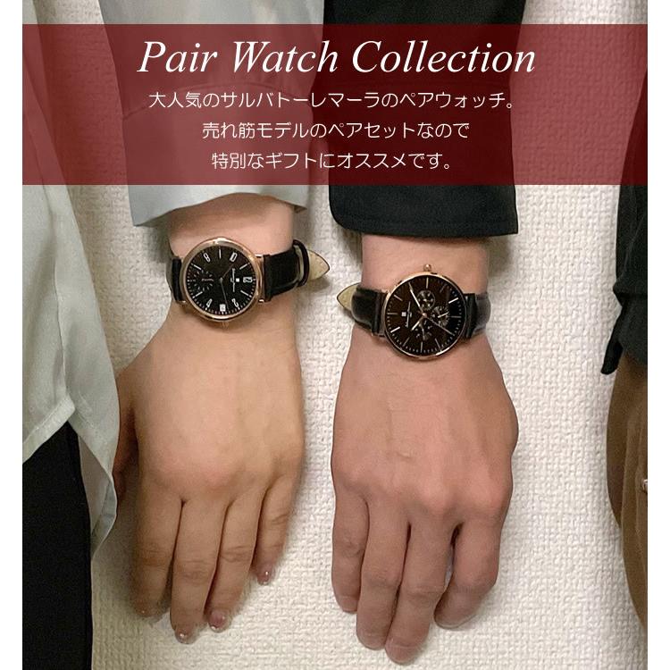 ペアウォッチ サルバトーレマーラ 腕時計 メンズ レディース 革ベルト レザー 36mm 38mm ウォッチ ブランド 人気 シンプル Salvatore Marra ギフト 2本セット 38mmモデル ペアウォッチ サルバトーレマーラ 腕時計 メンズ レディース 革ベルト レザー 36mm 38mm ウォッチ ブランド 人気 シンプル Salvatore Marra ギフト 2本セット リューズ含まず 手首周り：最小約14cm 最大約19cm 重さ：約38g