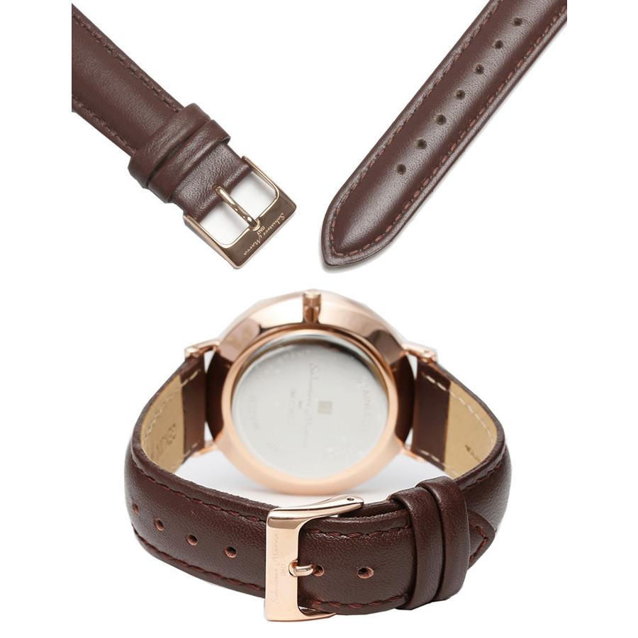 ペアウォッチ サルバトーレマーラ 腕時計 メンズ レディース 革ベルト レザー 36mm 38mm ウォッチ ブランド 人気 シンプル Salvatore Marra ギフト 2本セット 38mmモデル ペアウォッチ サルバトーレマーラ 腕時計 メンズ レディース 革ベルト レザー 36mm 38mm ウォッチ ブランド 人気 シンプル Salvatore Marra ギフト 2本セット リューズ含まず 手首周り：最小約14cm 最大約19cm 重さ：約38g