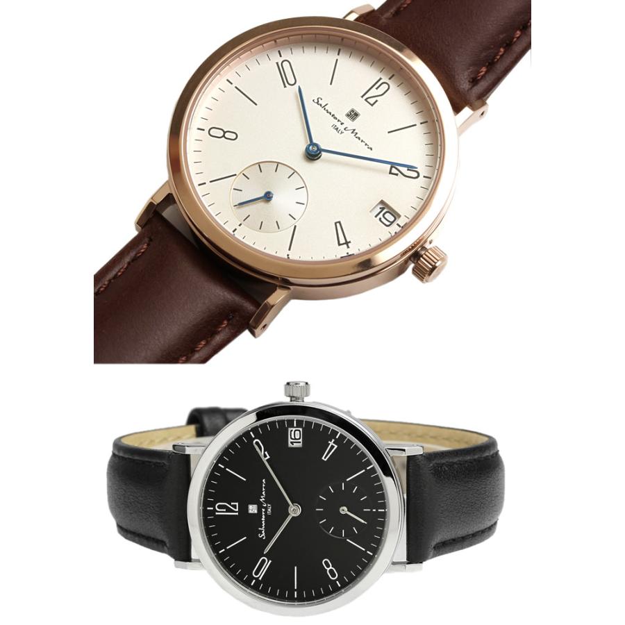 ペアウォッチ サルバトーレマーラ 腕時計 メンズ レディース 革ベルト レザー 36mm 38mm ウォッチ ブランド 人気 シンプル Salvatore Marra ギフト 2本セット 38mmモデル ペアウォッチ サルバトーレマーラ 腕時計 メンズ レディース 革ベルト レザー 36mm 38mm ウォッチ ブランド 人気 シンプル Salvatore Marra ギフト 2本セット リューズ含まず 手首周り：最小約14cm 最大約19cm 重さ：約38g
