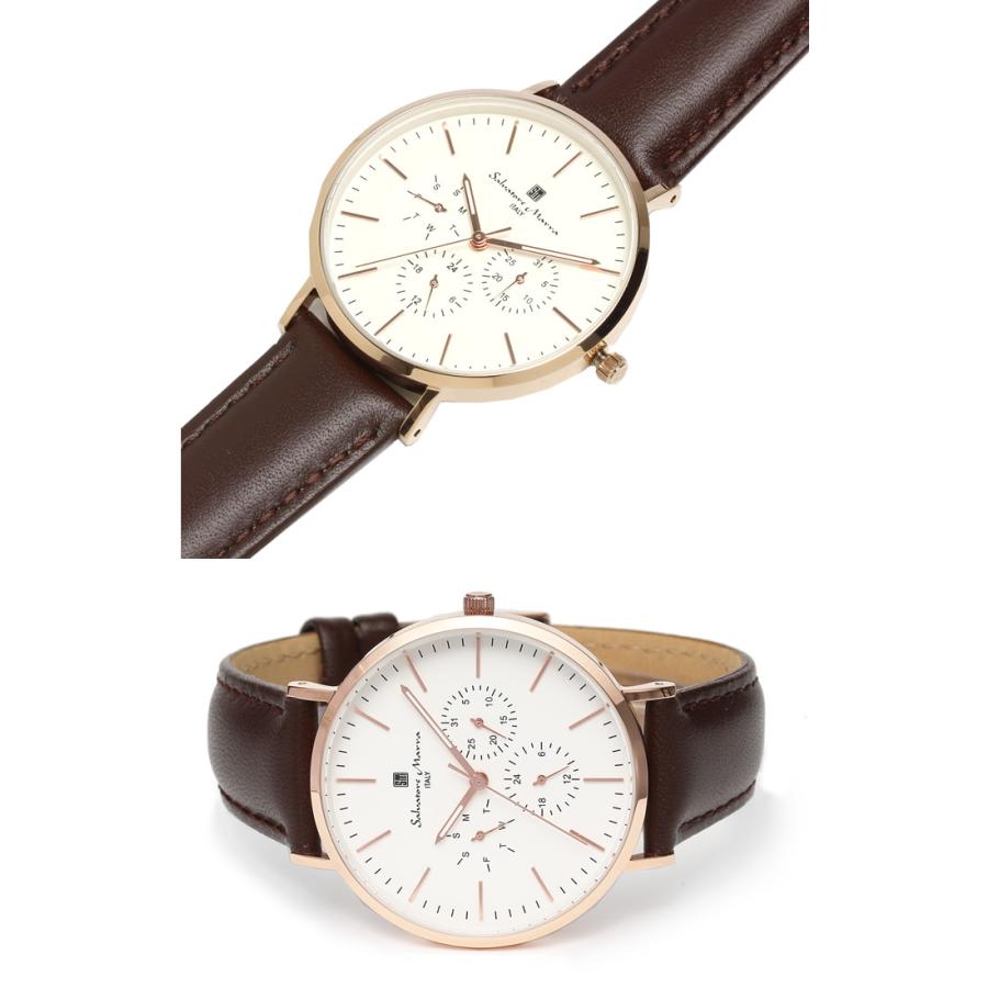 ペアウォッチ サルバトーレマーラ 腕時計 メンズ レディース 革ベルト レザー 36mm 38mm ウォッチ ブランド 人気 シンプル Salvatore Marra ギフト 2本セット 38mmモデル ペアウォッチ サルバトーレマーラ 腕時計 メンズ レディース 革ベルト レザー 36mm 38mm ウォッチ ブランド 人気 シンプル Salvatore Marra ギフト 2本セット リューズ含まず 手首周り：最小約14cm 最大約19cm 重さ：約38g
