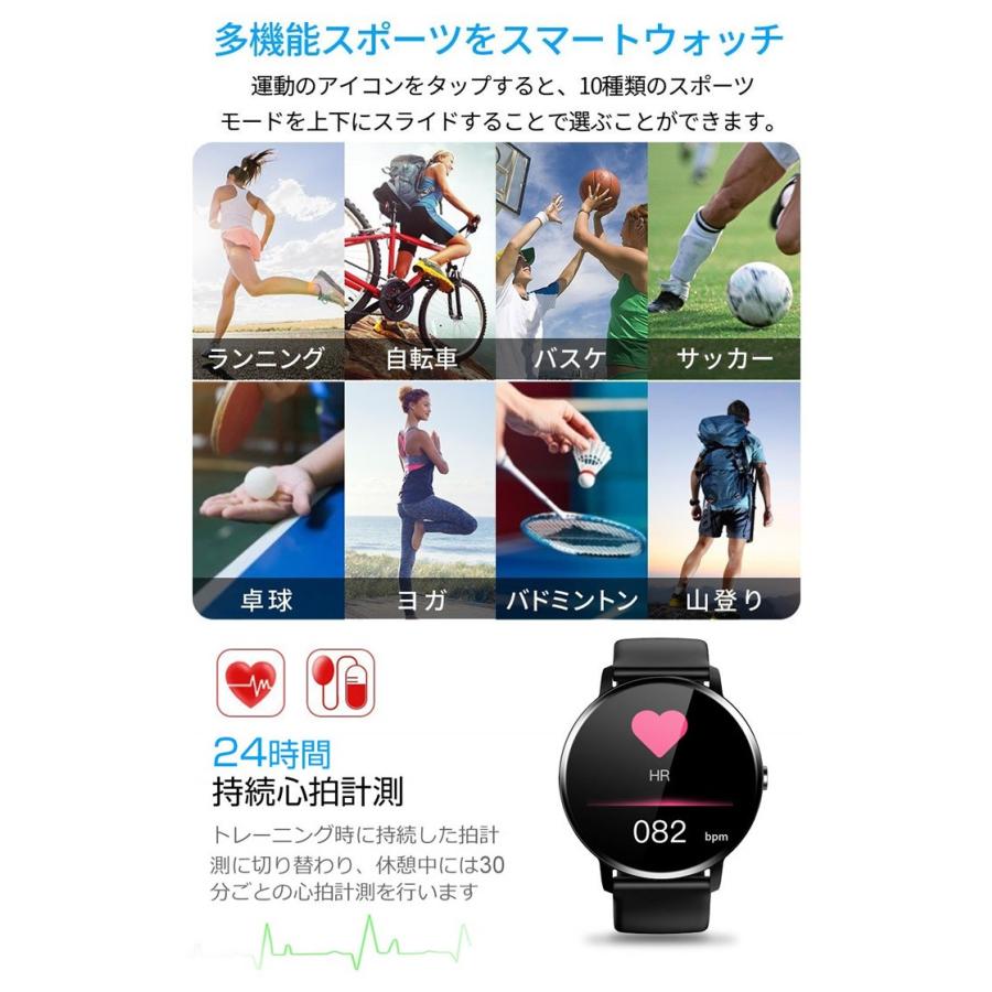 Smart R スマートウォッチ メンズ レディース 腕時計 防水 日本語 B タッチパネル 心拍 Iphone Android Line 国内正規品 Smartr B 腕時計 財布 バッグのcameron 通販 Yahoo ショッピング