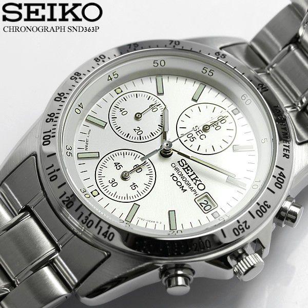 SEIKO（セイコー） クロノグラフ 腕時計 メンズ 逆輸入 ビジネス