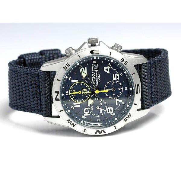 SEIKO（セイコー） クロノグラフ 腕時計 メンズ ミリタリー ミリタリ