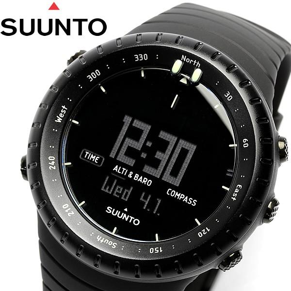 SUUNTO スント コア オールブラック 腕時計 メンズ デジタル アウトドア SS014279010｜cameron