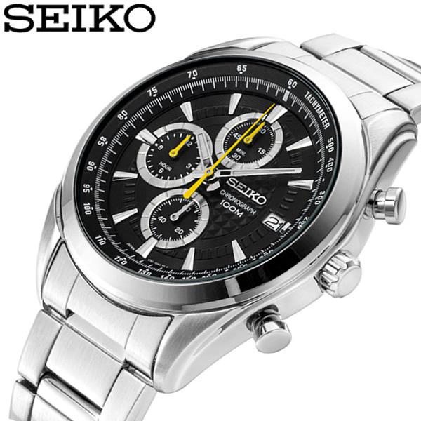 SEIKO ssb175j1 10気圧防水 ジャパンモデル 日本製 クロノグラフ メンズ 腕時計 セイコー 腕時計 ワンピなど最旬ア！