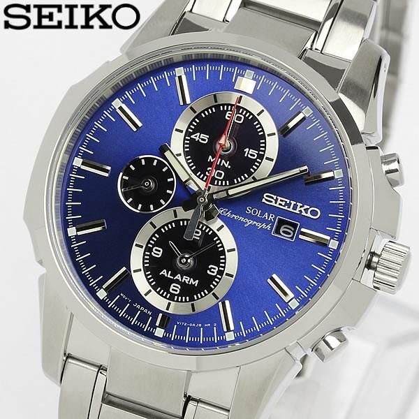 セイコー SEIKO 腕時計 海外モデル ソーラー アラーム クロノグラフ メンズ SSC085P1 :ssc085p1:腕時計 財布 バッグ