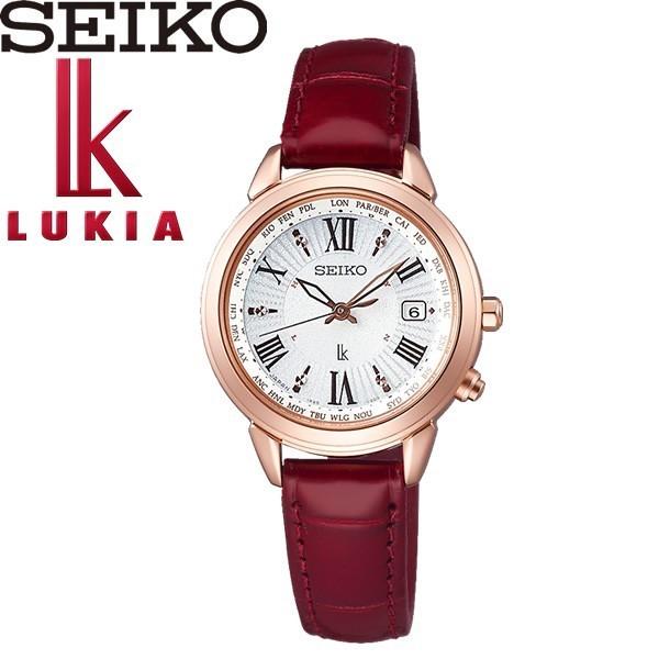 赤色レア✨ SEIKO ルキア ゴールド ソーラー トノー レッド 防水 lk SEIKO LUKIA ソーラー レッド ゴールド トノー型 稼働品 レディース