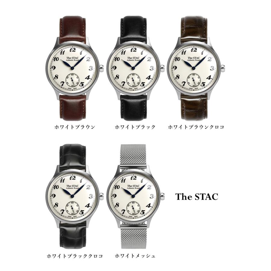 The STAC ザ・スタック 日本製 腕時計 ウォッチ 革ベルト レザー The STAC ザ・スタック 日本製 腕時計 ウォッチ 革ベルト レザー