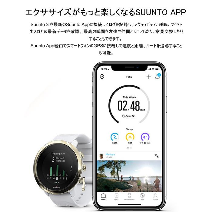 訳あり・スリーブなし SUUNTO 3 スント3 G1 スマートウォッチ 腕時計  メンズ レディース ランニング ワークアウト トレーニング 睡眠 心拍数 スポーツウォッチ｜cameron｜05