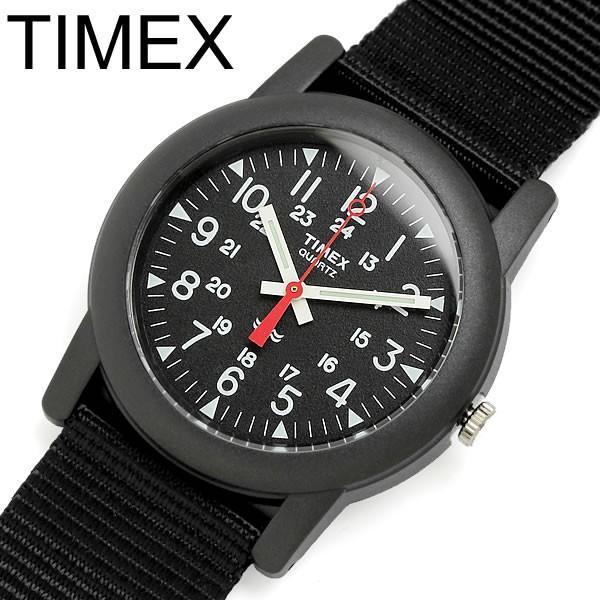 TIMEX タイメックス CAMPER キャンパー 腕時計 メンズ ナイロンベルト クオーツ 3気圧防水 24時間表示 蓄光針 ミリタリー ファッション T185819J-K｜cameron