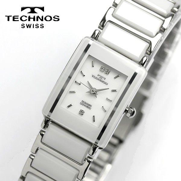 TECHNOS テクノス セラミック サファイアガラス ブラック レディース 腕時計 TAL742TW TECHNOS テクノス 腕時計