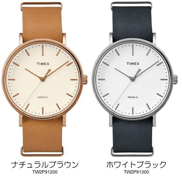 TIMEX タイメックス 腕時計 メンズ レディース フェアフィールド クラシック 革ベルト レザー 41mm｜cameron｜06