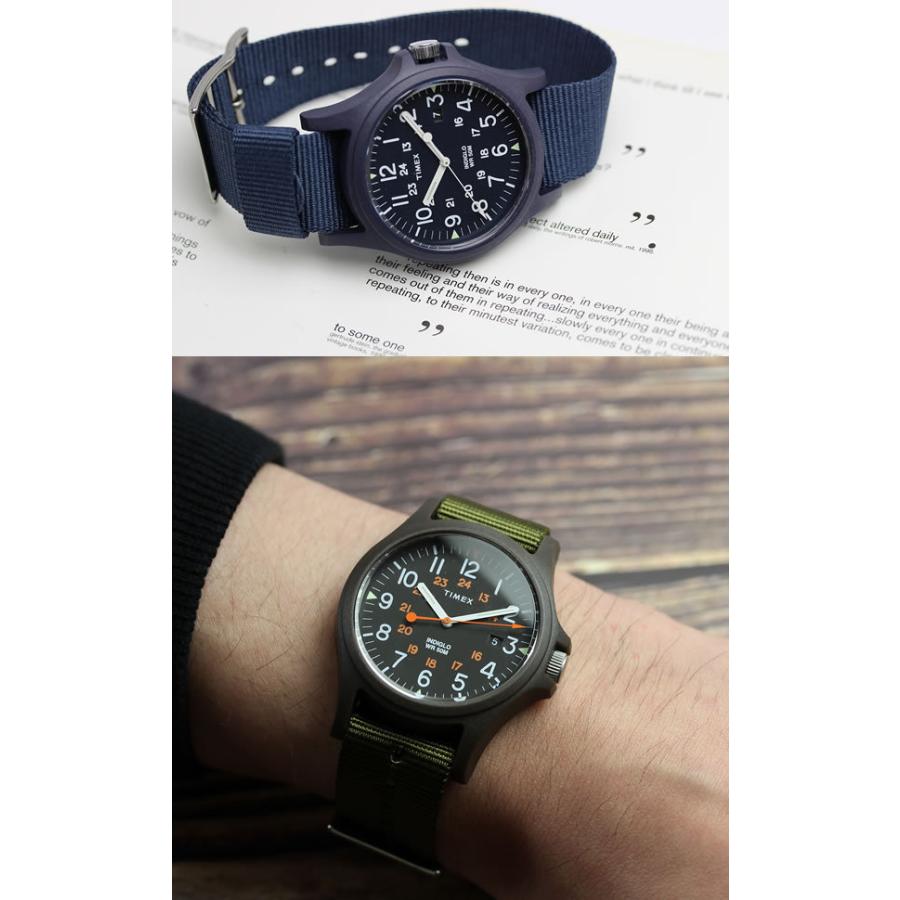 TIMEX タイメックス アカディア 腕時計 メンズ ナイロン ナトーベルト おしゃれ 人気 ウォッチ ギフト プレゼント