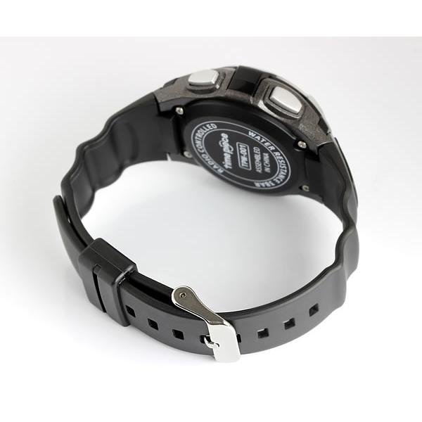 time piece】 タイムピース 腕時計 メンズ 電波ソーラー 3気圧防水