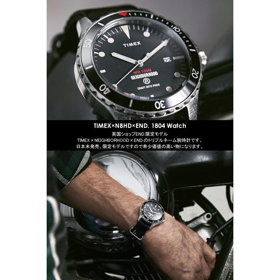 TIMEX×ネイバーフッド×END. 腕時計 ウォッチ メンズ 男性用 限定モデル