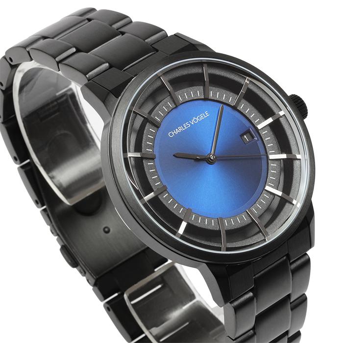 Charles Vogele（シャルルホーゲル） メンズ 腕時計 アナログ 41mm 