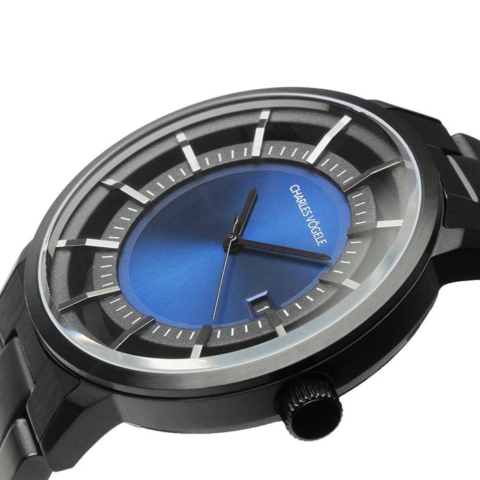 Charles Vogele（シャルルホーゲル） メンズ 腕時計 アナログ 41mm