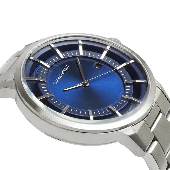 Charles Vogele（シャルルホーゲル） メンズ 腕時計 アナログ 41mm