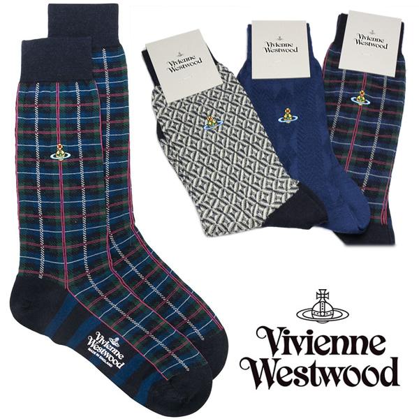 Vivienne Westwood ヴィヴィアンウエストウッド 激安アウトレット メンズ ブランド 靴下 おしゃれ プレゼント ビジネス カジュアル Vivi Socks01