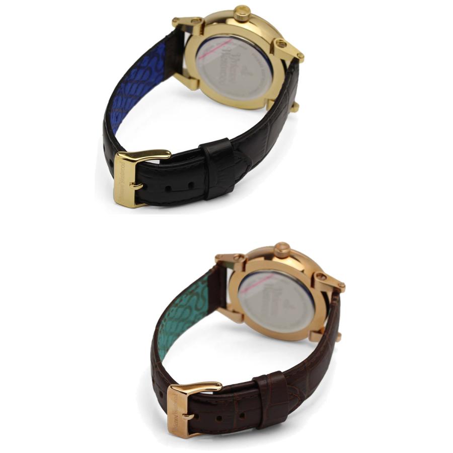 正規ショッパー付き ペアウォッチ Vivienne Westwood ヴィヴィアンウエストウッド 腕時計 レディース メンズ 人気 ブランド レザー  革ベルト カップル 2本セット