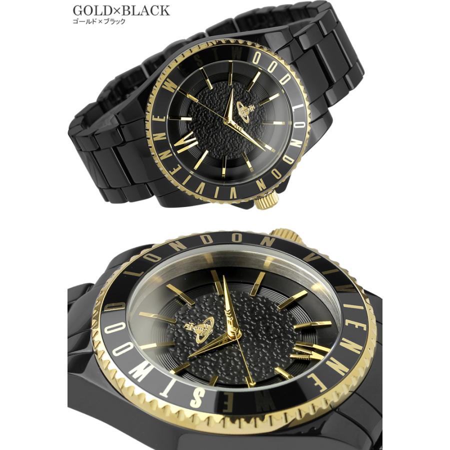正規ショッパー付き Vivienne Westwood ヴィヴィアンウエストウッド 腕時計 セラミック ブランド 人気 メンズ レディース  VV048GDBK VV048RSWH