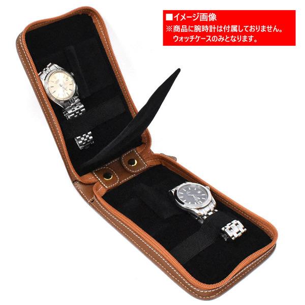 Georgio Fellini ジョルジオフェリーニ ウォッチボックス レザー 腕時計 収納 ケース w1084br |  | 01