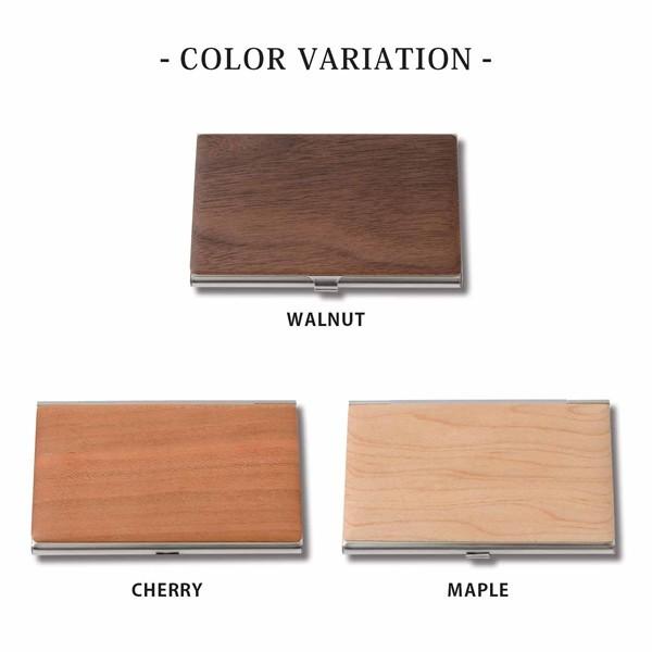 WOOD CARD CASE ウッドカードケース メンズ シンプル wal-013 |  | 07