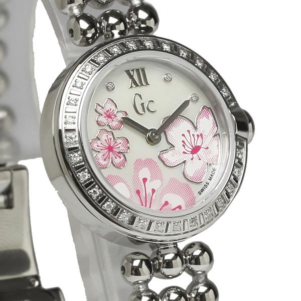 国内正規品 GC Guess ジーシー ゲス コレクション 腕時計 さくら チャーム X96109L1S クォーツ レディース ブランド スイス製 ウォッチ 高級感 ギフト｜cameron｜03