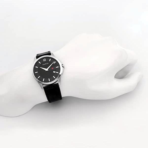 GUCCI グッチ 時計 メンズ 腕時計 Gタイムレス 42mm ブラック GUCCI グッチ 時計 メンズ 腕時計 Gタイムレス 42mm ブラック