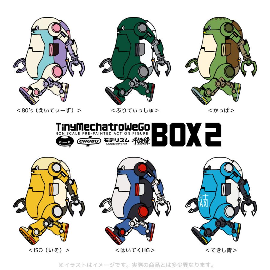 千値練 タイニーメカトロウィーゴ BOX2:ランダム単品 千値練 タイニーメカトロウィーゴ BOX2:ランダム単品