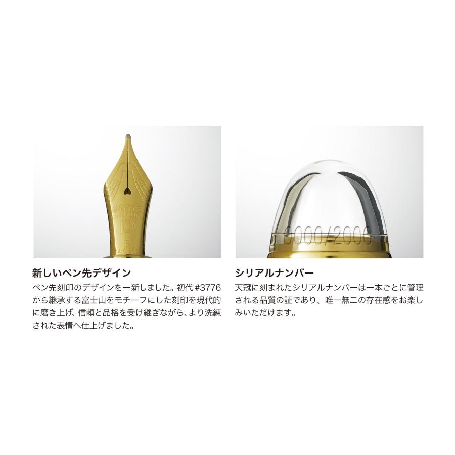 プラチナ万年筆 #3776 センチュリー Ver2.0 デモンストレーター 万年筆