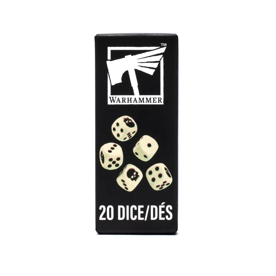 ウォーハンマー ダイスセット D6 20個入り 12mm Warhammer Dice