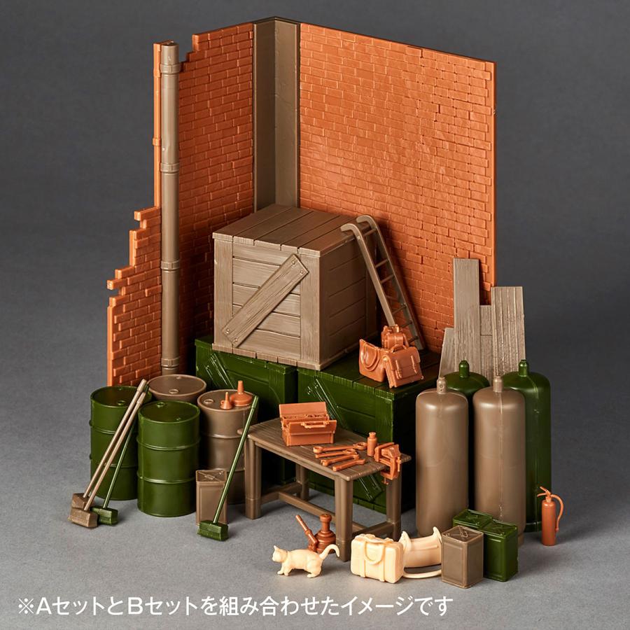 ARTPLA 「ガールズ＆パンツァー 最終章」 ガレージセット［B］：海洋堂