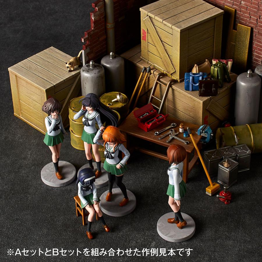 ARTPLA 「ガールズ＆パンツァー 最終章」 ガレージセット［B］：海洋堂