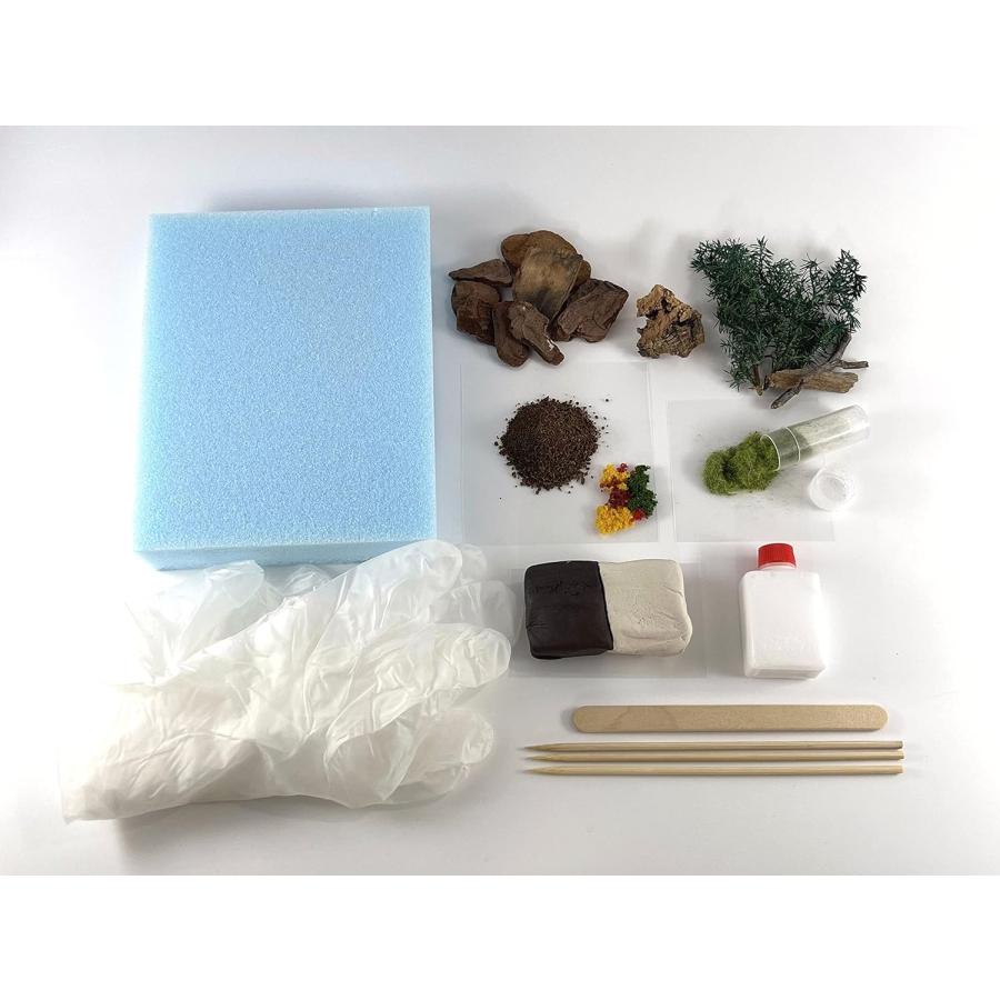 DO-1001  みどりの平原キット　［ジオラマ制作キット DIORAMA ONE〕：セガワモデリング |  | 03