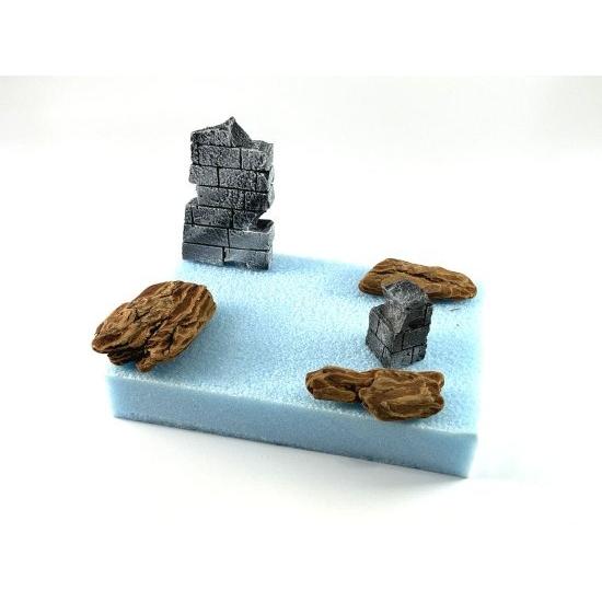 DO-1010 遺跡の平原キット　［ジオラマ制作キット DIORAMA ONE〕：セガワモデリング |  | 04